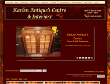 Tablet Screenshot of burnley.antiquesshipper.co.uk